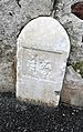 Historischer vermauerter Eindreiviertelmeilenstein in Gries (Bozen) (Südtirol, Italien)