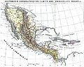 Mexico (with the Buenaventura River and the Federal Republic of Central America (1929)