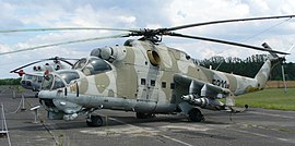 Mi-24D der NVA, heute im Luftwaffenmuseum Berlin-Gatow