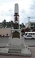 Monument to the Mexican participants of the Battle of Ambos Nogales located just south of the border on Calle Adolfo Lopez Mateos in Nogales, Sonora.