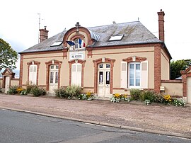 The town hall in Mormant-sur-Vernisson