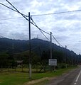 Bukit Tampin, seen from Kendong, Rembau District.