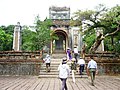 Stele house in Tự Đức mausoleum