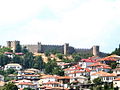 Samuil's Fortress over the old town in Ohrid