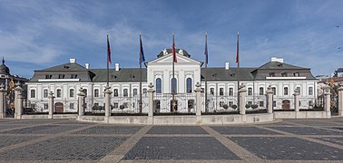 Grassalkovich Palace in Bratislava, now Slovakia