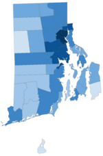 Municipalities in Rhode Island