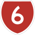 State Highway 6 shield}}
