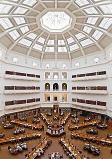 The La Trobe Reading Room of the State Library of Victoria