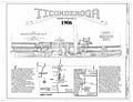 Plan of Ticonderoga