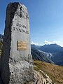 Tyndall-Denkmal mit Aletschgletscher