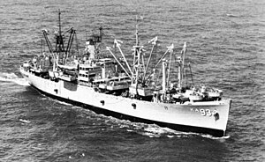 USS Yancey (AKA-93) in 1965