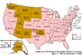 Territorial evolution of the United States (1884-1889)