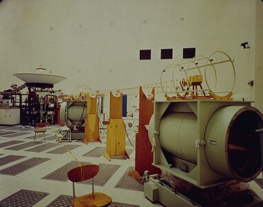 Voyager's fully extended 13-meter-long magnetometer boom