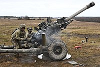220128-A-HE359-0077 - 4-319th AFAR, 173rd AB live fire with M119 howitzers (Image 3 of 13)