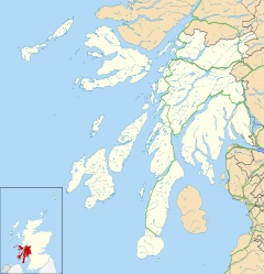 Crinan is located in Argyll and Bute