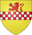 Coat of arms of the La Marck family, branch of the counts of La Marck, established in Luxembourg.