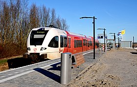Der Bahnhof Roodeschool (2018)