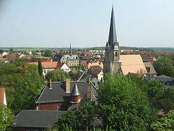 View from Lützen Castle