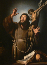 Bernardo Strozzi, St. Francis in Ecstasy (c. 1618-1620)