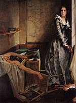 "Charlotte Corday" by Paul-Jacques-Aimé Baudry (1860)