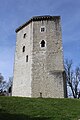 The tower of the Château Moncade