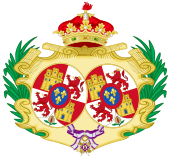 Coat of arms as a married woman (1860-1875)