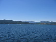 view of lake