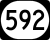 Kentucky Route 592 marker