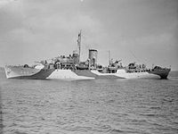 The Flower-class corvette HMS Jonquil was one of the four escorts of Convoy OS 69KM.