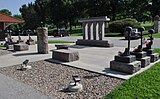 The Leavenworth Veterans Memorial was erected in 2013 to honor and remember service members who died during the Global War on Terror era.