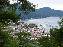 Limenas (port) of Thasos, capital of the island