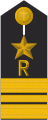 Kapitänleutnant der Reserve (Schulterklappe Marineuniformträger)