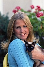 Susan Ford & Shan the Siamese cat