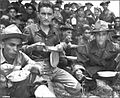 Soldiers of the 65th Infantry training in Salinas, Puerto Rico