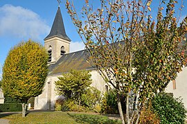 The church in Saint-Martin-sur-Ocre