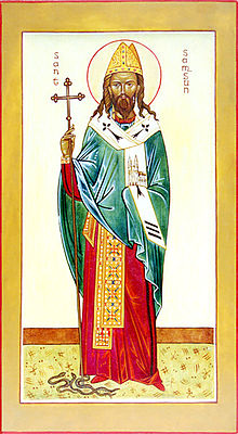 Icon of Saint Samson of Dol