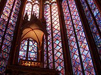 The dazzling display of medieval glass at Sainte-Chapelle, Paris