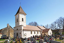 The church in Savigny-le-Sec