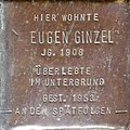 Stolperstein für Eugen Ginzel (Sternengasse 48)