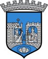 The coat of arms of Trondheim, Norway
