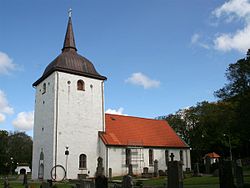 Vallda church