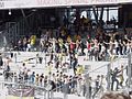 Altach-Fans feiern 4:1-Auswärtssieg in Salzburg