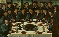 Cornelis Anthonisz. (1533), Banquet of Members of Amsterdam's Crossbow Civic Guard