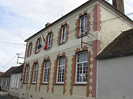 The town hall in Arville