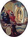 Image 31The Eternal Father Painting the Virgin of Guadalupe. Attributed to Joaquín Villegas (1713 – active in 1753) (Mexican) (painter, Museo Nacional de Arte. (from History of painting)