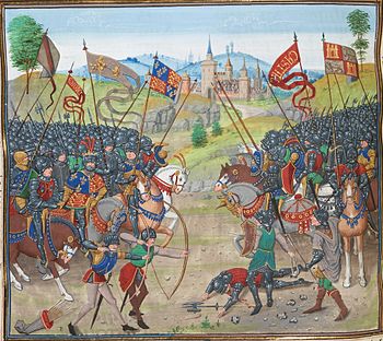 Die Schlacht von Nájera nach Froissart