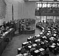 Plenarsaal 1954 (Debatte über die Pariser Verträge)