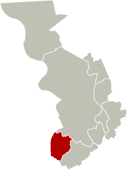 Location of Hoboken in Antwerp