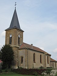 The church in Hagéville
