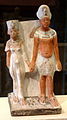 Akhenaten and Nefertiti statuette